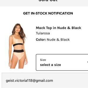 Tularosa Mack Bathing Suit size M